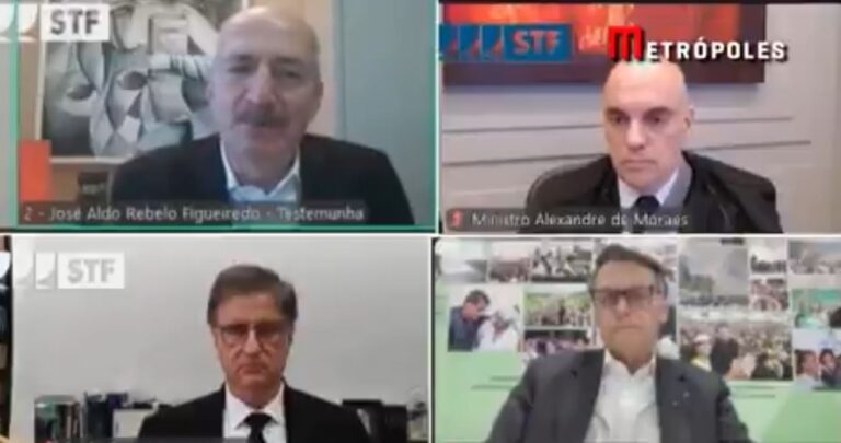 Veja momento em que Moraes ameaça dar voz de prisão a Aldo Rebelo
