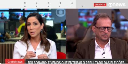 Jornalista da Globo critica Moraes e PGR por interrogatório com Bolsonaro: “tinham que ser mais incisivos”