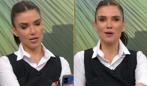 Jornalista da Globo se atrapalha com celular e recorre ao colega: ‘Ixiii….me ajuda aqui’