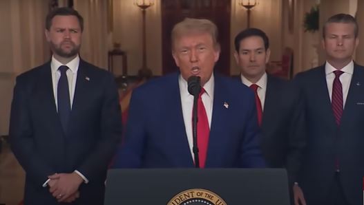 Trump anuncia destruição de instalações nucleares do Irã e avisa: “ou paz ou tragédia”