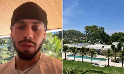 Zé Felipe se muda para mansão de 27 milhões que fica a 300 metros da casa de Virgínia