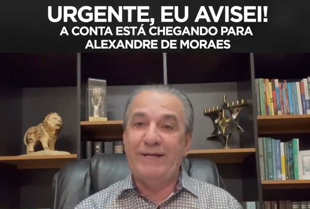 Malafaia sobre sanções dos EUA a Moraes: ‘eu avisei’