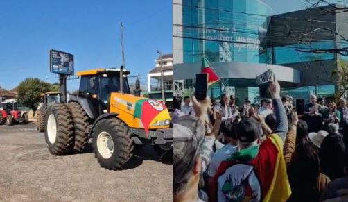 Produtores gaúchos intensificam protestos por ajuda com dívidas