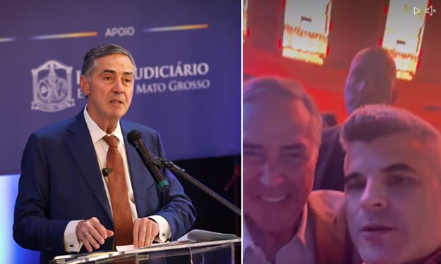 Barroso encontra Gugla Noblat em show de Caetano Veloso