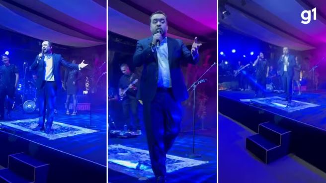 Governador do RJ canta ‘Evidências’ em jantar com presença de Moraes