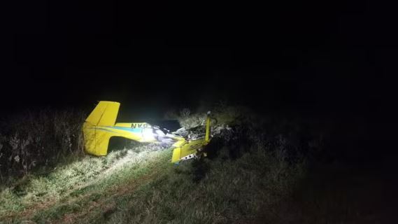 Polícia aponta causa da queda do avião no Pantanal que matou quatro pessoas