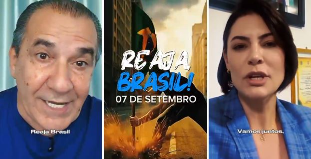 ‘Reaja, Brasil’: Malafaia, Michelle, religiosos e políticos convocam para o 7 de Setembro