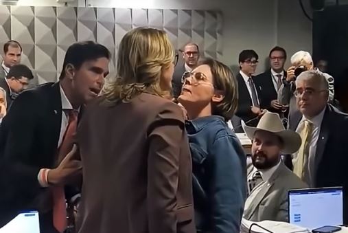 Bate-boca de Leila do Vôlei e Coronel Fernanda marca sessão da ‘CPMI do INSS’
