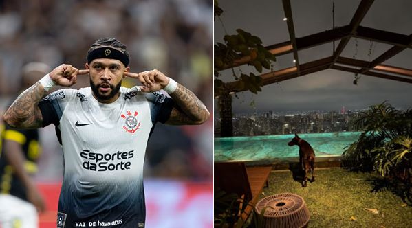 Hotel onde ‘mora’ Memphis Depay tem diária de até R$ 265 mil