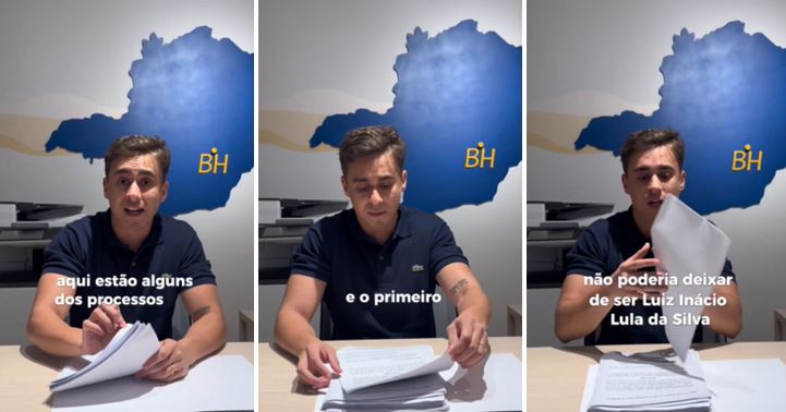 Nikolas dispara processos contra quem o ‘associou ao PCC’ por vídeo do Pix