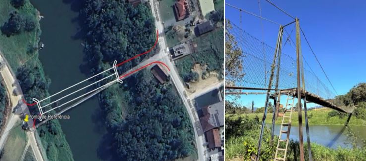 Duas cidades em SC ganharão ponte que reduzirá trajeto de 16 km para 100 metros