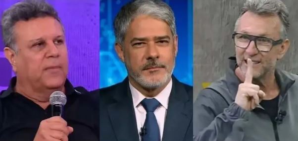 Globo se manifesta após críticas de apresentadores da Band a Willian Bonner