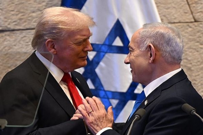 Trump brinca com Netanyahu: ‘não está mais em guerra, pode ser mais simpático’