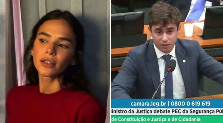 Bruna Marquezine critica operação no Rio e rebate Nikolas Ferreira
