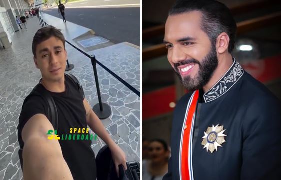 Nikolas Ferreira chega a El Salvador