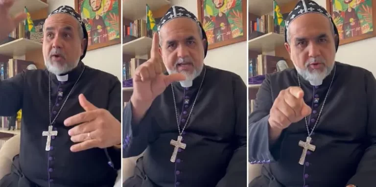 Padre Kelmon manda duro recado à ‘Faria Lima’ sobre Flávio Bolsonaro; Assista