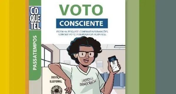 TSE lança revista passatempo para promover ‘educação democrática’