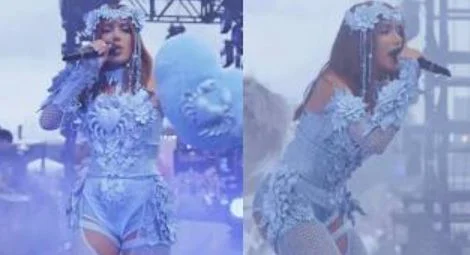Anitta interrompe show no Rio e reclama de ladrões de celulares na plateia