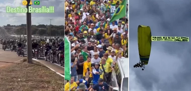 Caminhada pela Liberdade inicia penúltimo dia com multidão em direção a Brasília