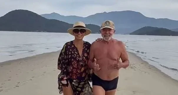 Lula e Janja pedem fim de preconceito entre esquerda e direita em vídeo na praia