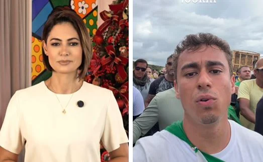 Michelle exalta Nikolas Ferreira: ‘Deus te levantou’