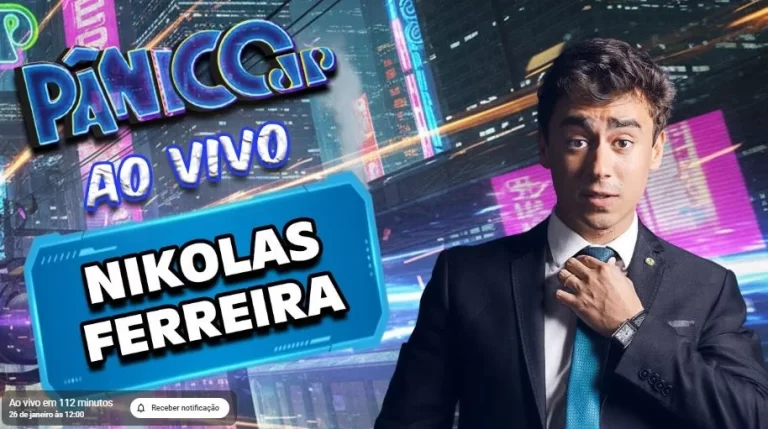 Pânico recebe Nikolas Ferreira hoje (26), na estreia do ano
