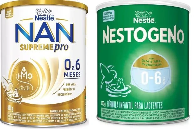 Anvisa proíbe fórmulas infantis da Nestlé; Saiba detalhes