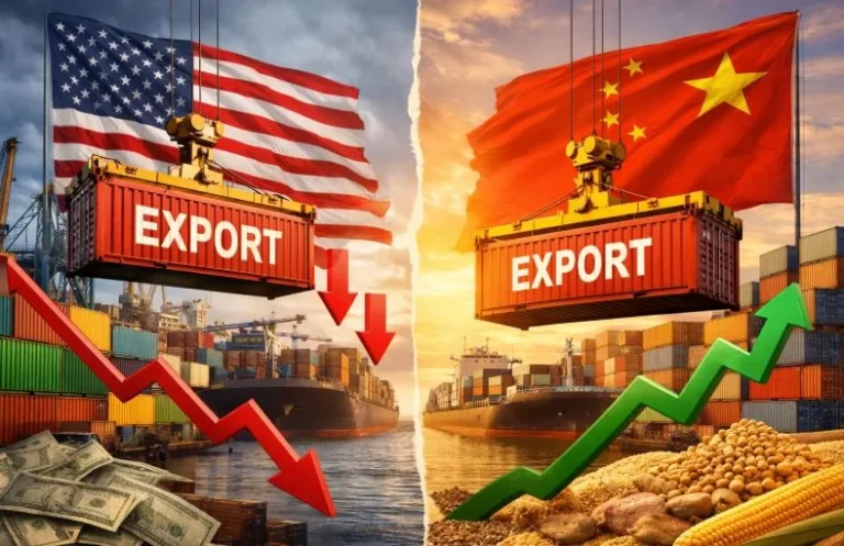 Exportações do Brasil aos EUA despencam em janeiro, enquanto comércio com a China avança