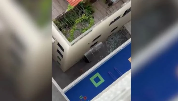 Banco Master: alvo da PF joga mala de dinheiro pela janela em Camboriú (SC)