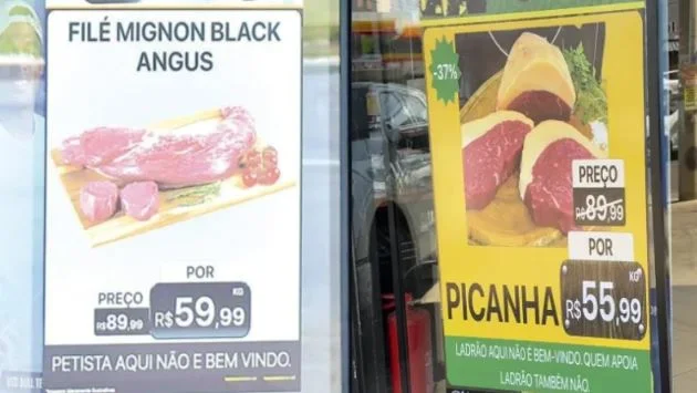 Frigorífico Goiás é condenado após informar que ‘petista não é bem-vindo’