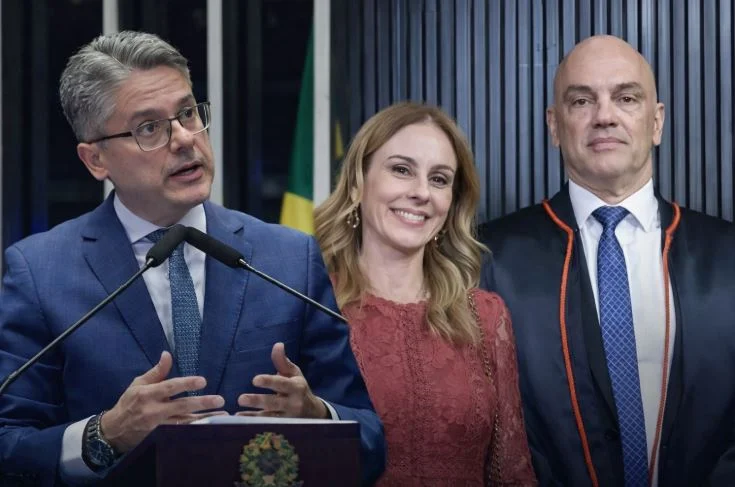 Esposa de Moraes vai processar relator da CPI do Crime; Saiba mais