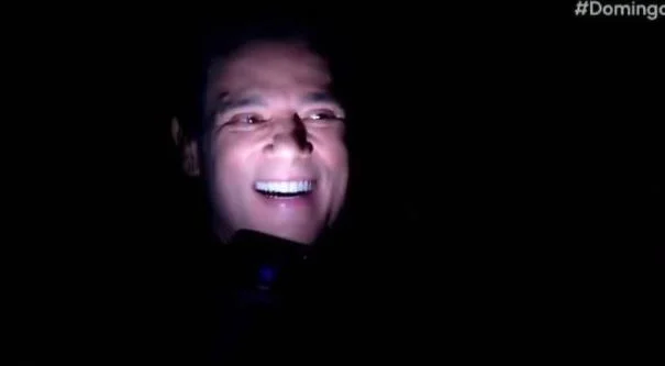 Programa no SBT fica sem luz ao vivo; Assista
