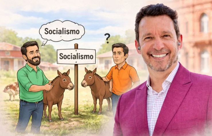 Segré usa analogia da ‘vaca e o jumento’ para explicar o socialismo