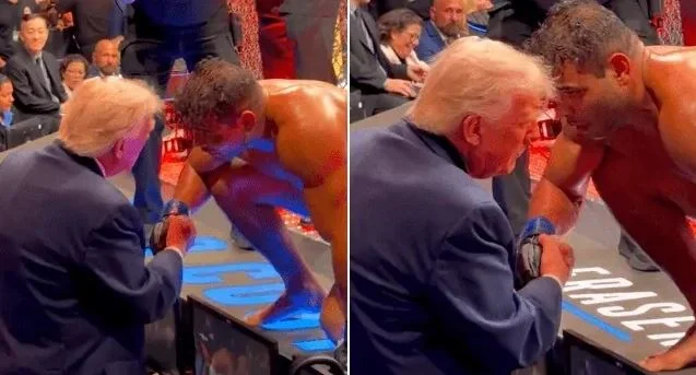 Lutador brasileiro ‘Borrachinha’ elogia Trump após vitória no UFC