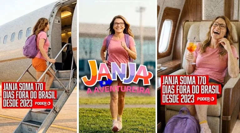 ‘Janja Aventureira’: PL ironiza esposa de Lula por viagens ao exterior