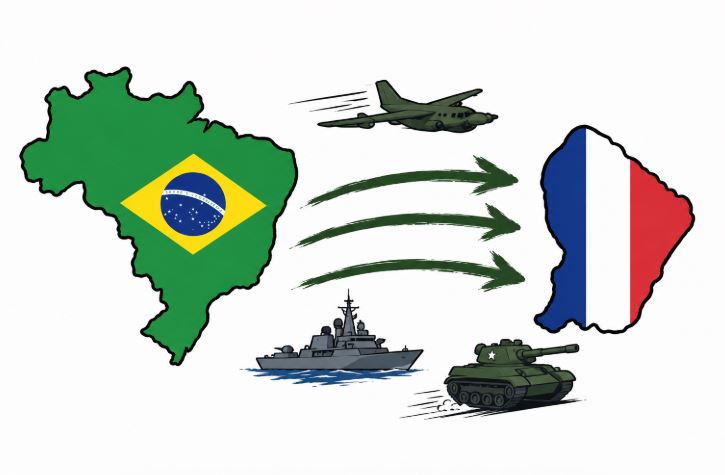 Em 1961, o Brasil avaliou invadir a ‘França’