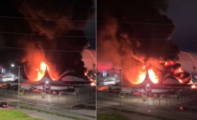 Triste: Incêndio destrói circo de Tirulipa