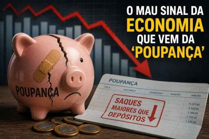 O mau sinal da economia que vem da ‘Poupança’