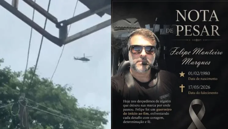Luto: Morre copiloto da Polícia Civil baleado durante operação aérea no Rio