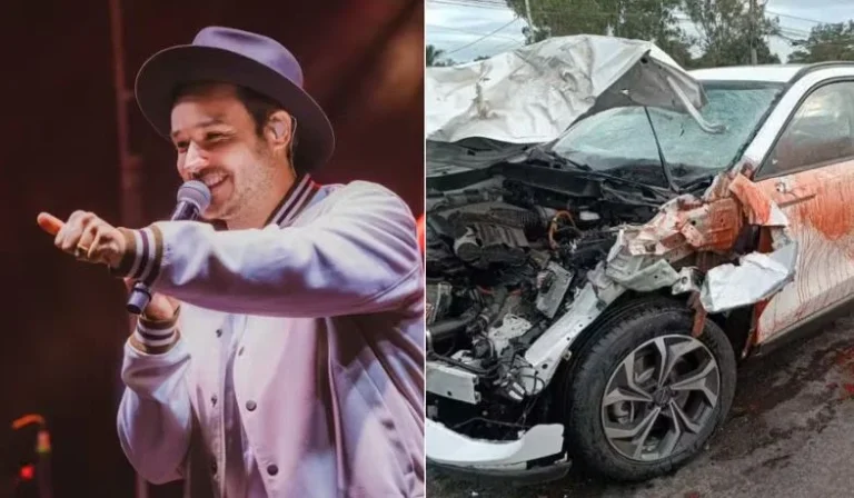 Cantor Israel sofre acidente após atingir cavalo em rodovia