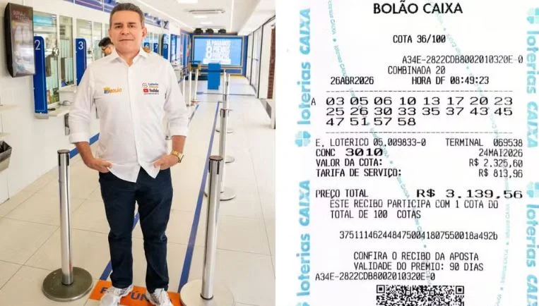 Sortudo: Dono de lotérica é um dos vencedores do prêmio de R$ 168 milhões da Mega