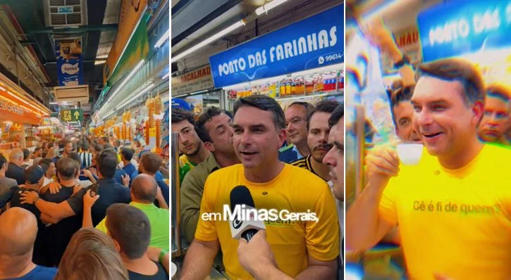 O primeiro dia de Flávio em BH para homenagem