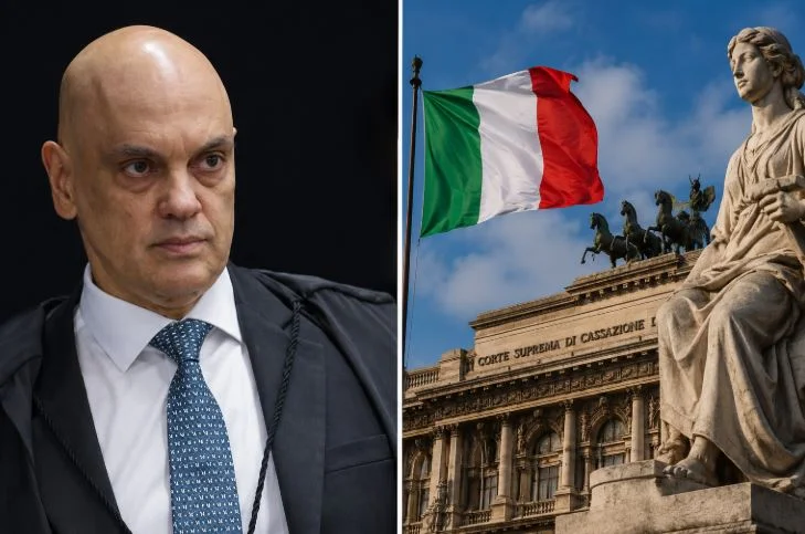 Itália dá recado a Alexandre de Moraes: age como ‘vítima e juiz’