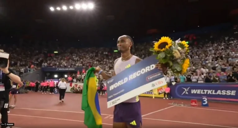 Agora: brasileiro Alison dos Santos quebra recorde mundial dos 400m com barreiras