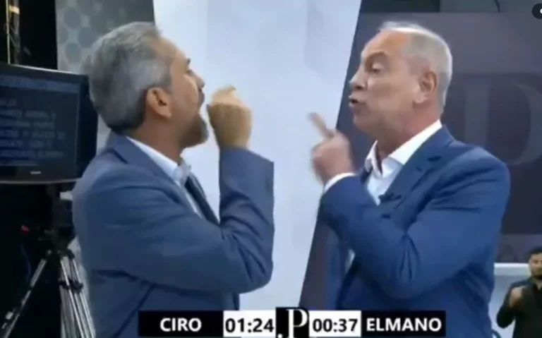 Ciro e Elmano quase se agridem em debate no Ceará: ‘baixa o dedo; na sua cara!’