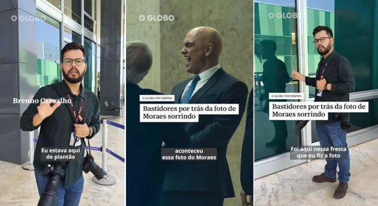 Fotógrafo revela bastidores de foto polêmica de Ministros do STF gargalhando